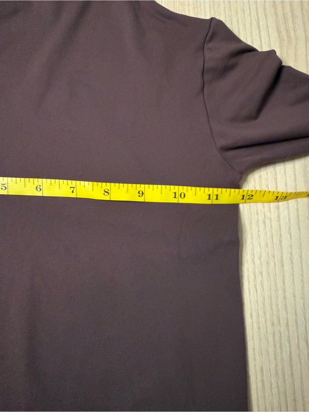SKIMS Fits Everybody Mock Neck Long Sleeve Top Brown Small - Picture 5 of 6